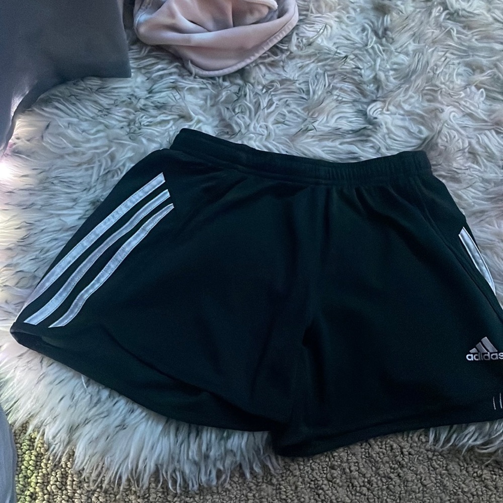Black Adidas shorts